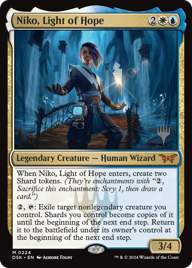 Image for Niko, Light of Hope (224) (Promo Pack: Duskmourn: House of Horror) - Magic: The Gathering