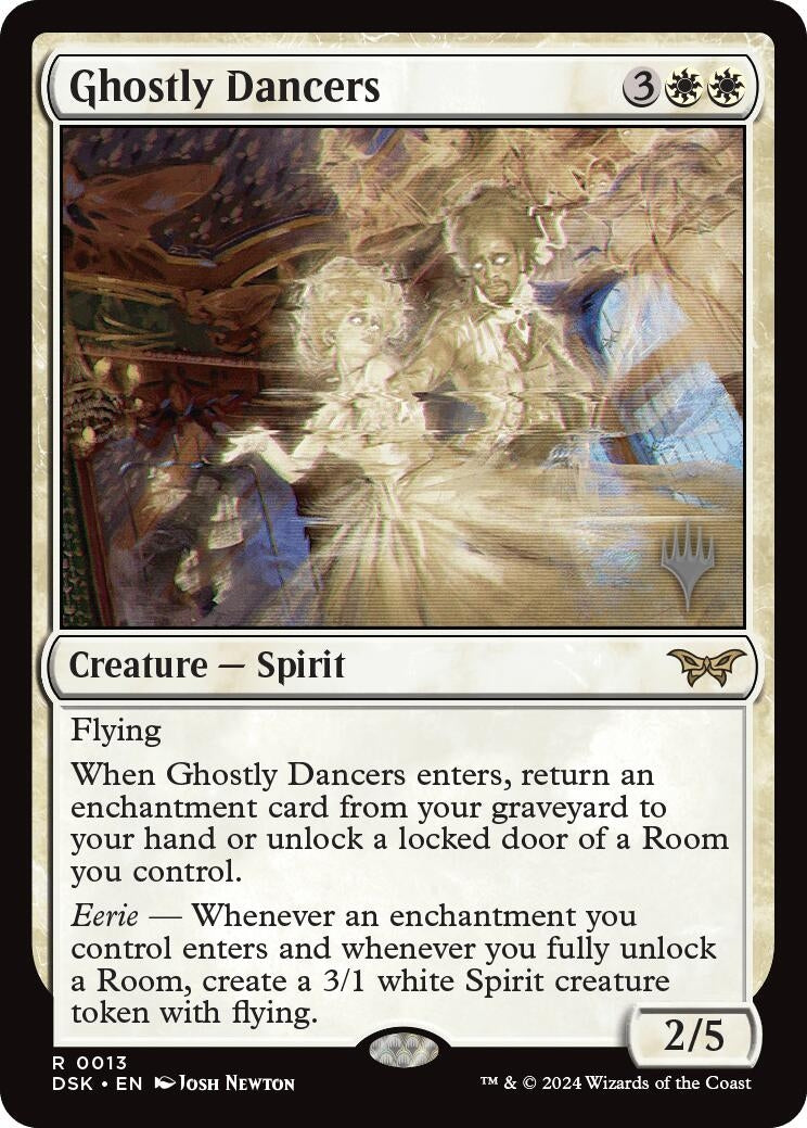 Image for Ghostly Dancers (13) (Promo Pack: Duskmourn: House of Horror) - Magic: The Gathering