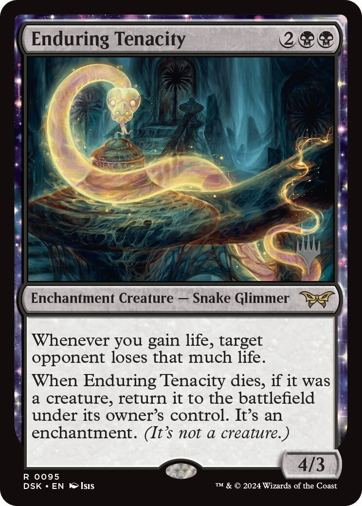 Image for Enduring Tenacity (95) (Promo Pack: Duskmourn: House of Horror) - Magic: The Gathering
