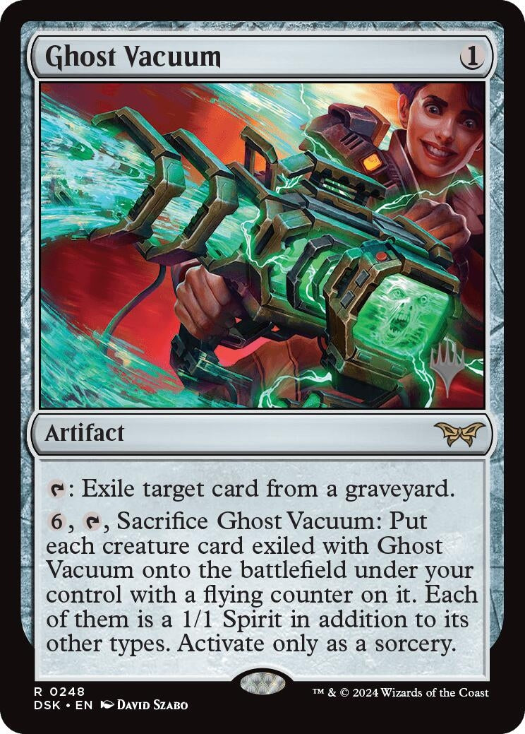Image for Ghost Vacuum (248) (Promo Pack: Duskmourn: House of Horror) - Magic: The Gathering