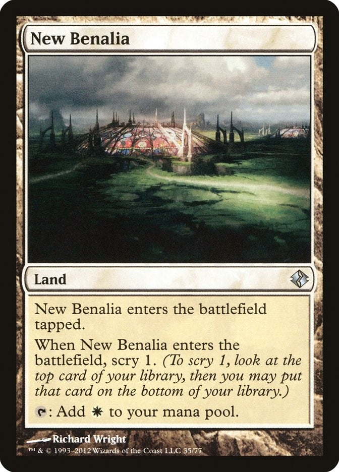 Image for New Benalia (35) (Duel Decks: Venser vs. Koth) - Magic: The Gathering
