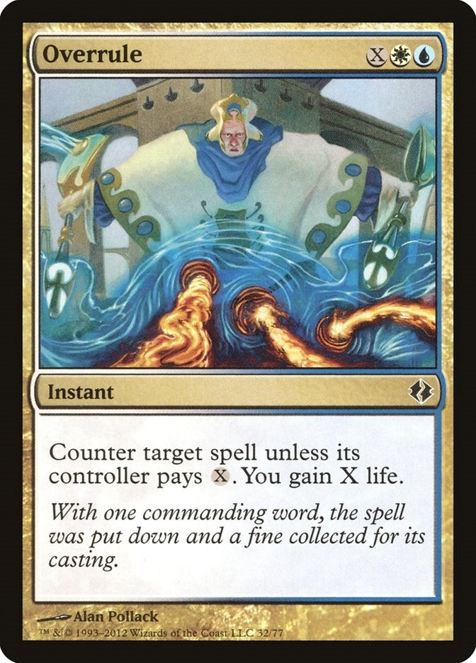 Image for Overrule (32) (Duel Decks: Venser vs. Koth) - Magic: The Gathering