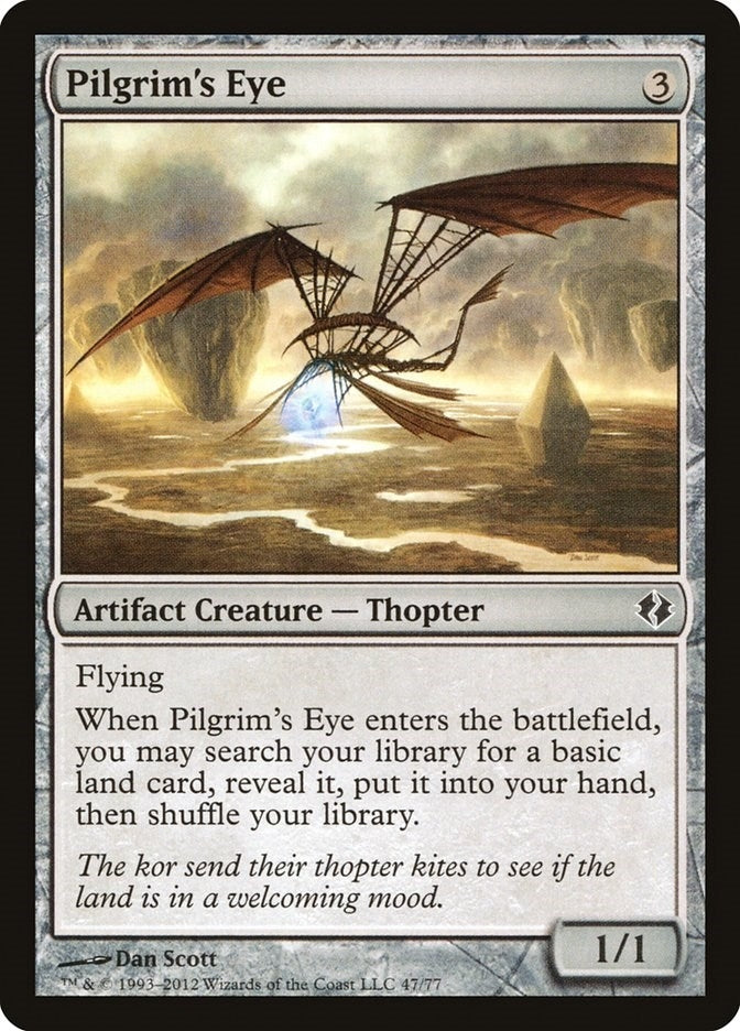 Image for Pilgrim's Eye (47) (Duel Decks: Venser vs. Koth) - Magic: The Gathering