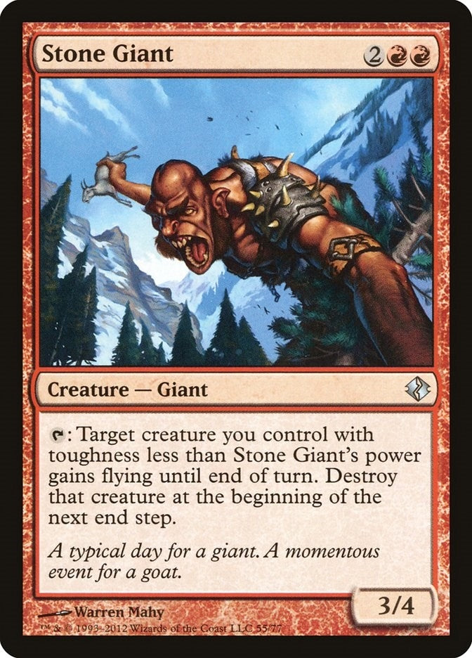 Image for Stone Giant (55) (Duel Decks: Venser vs. Koth) - Magic: The Gathering