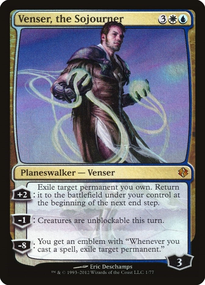 Image for Venser, the Sojourner (1) (Duel Decks: Venser vs. Koth) - Magic: The Gathering