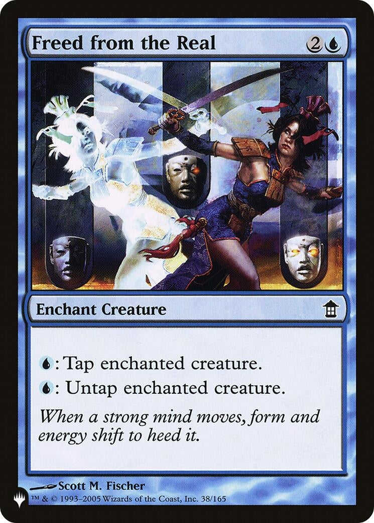 Image for Freed from the Real (38/165) (The List Reprints) - Magic: The Gathering