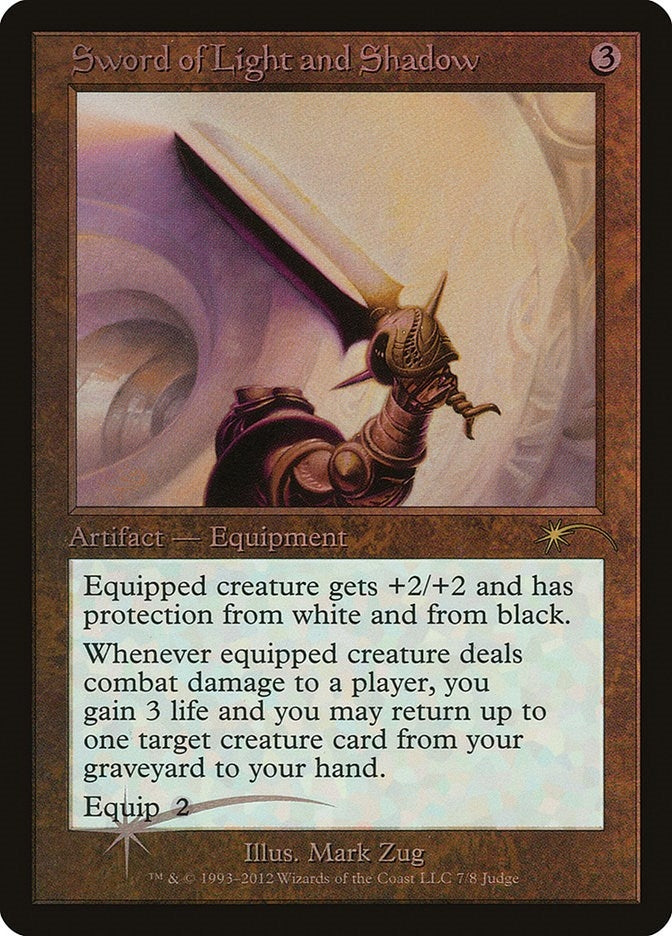Image for Sword of Light and Shadow (7) (Judge Promos) - Magic: The Gathering