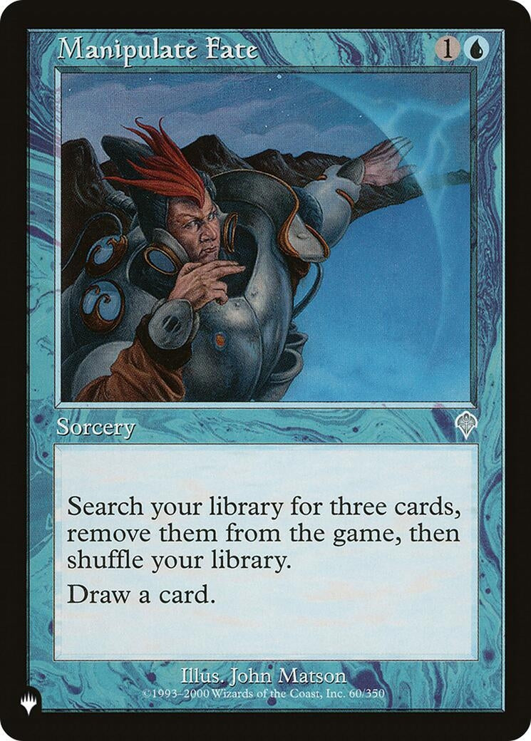 Image for Manipulate Fate (60/350) (The List Reprints) - Magic: The Gathering