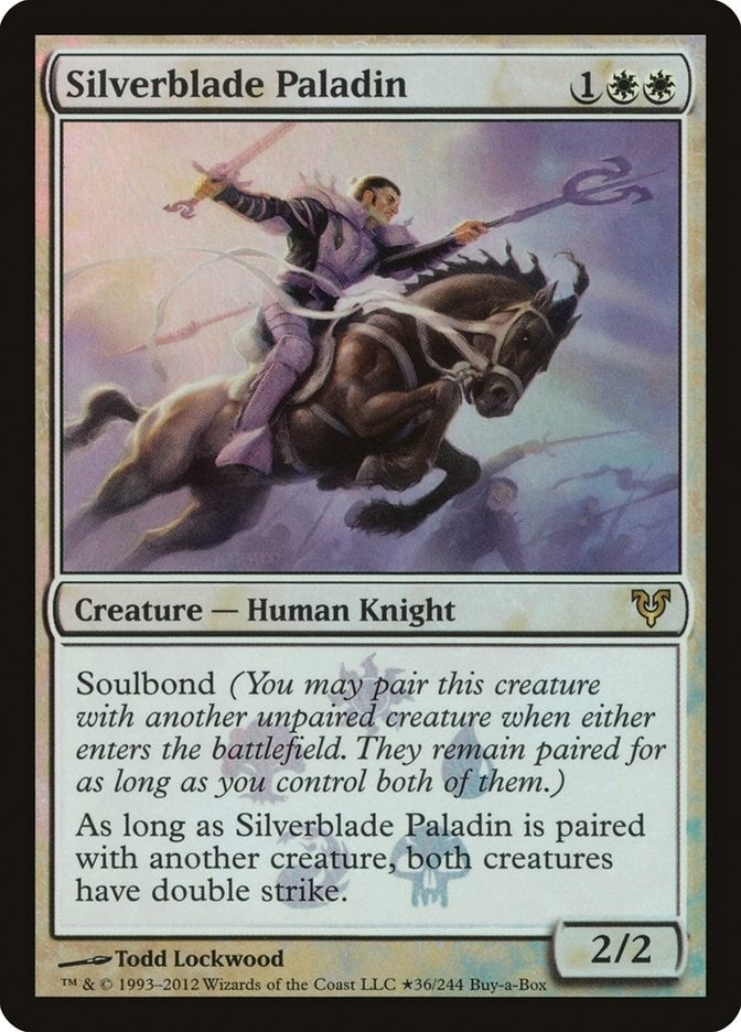 Image for Silverblade Paladin (36) (Buy-A-Box Promos) - Magic: The Gathering