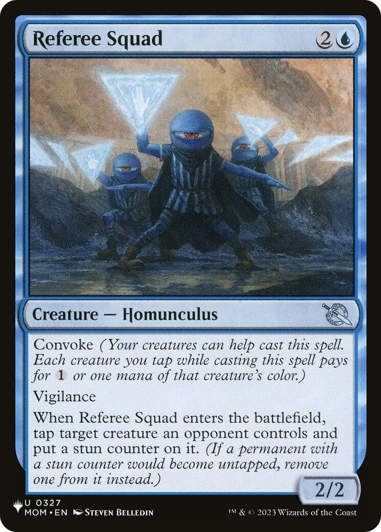 Image for Referee Squad (0327) (The List Reprints) - Magic: The Gathering