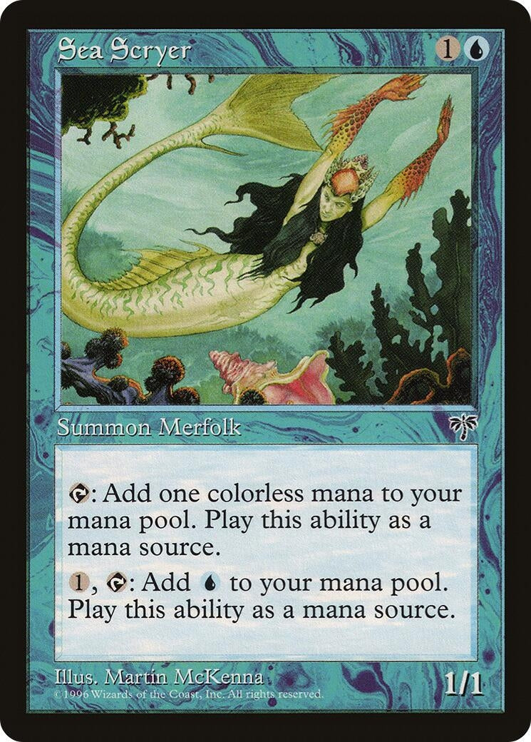Image for Sea Scryer (The List Reprints) - Magic: The Gathering
