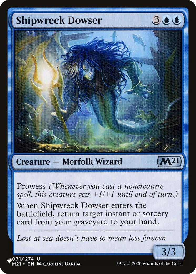 Image for Shipwreck Dowser (071/274) (The List Reprints) - Magic: The Gathering
