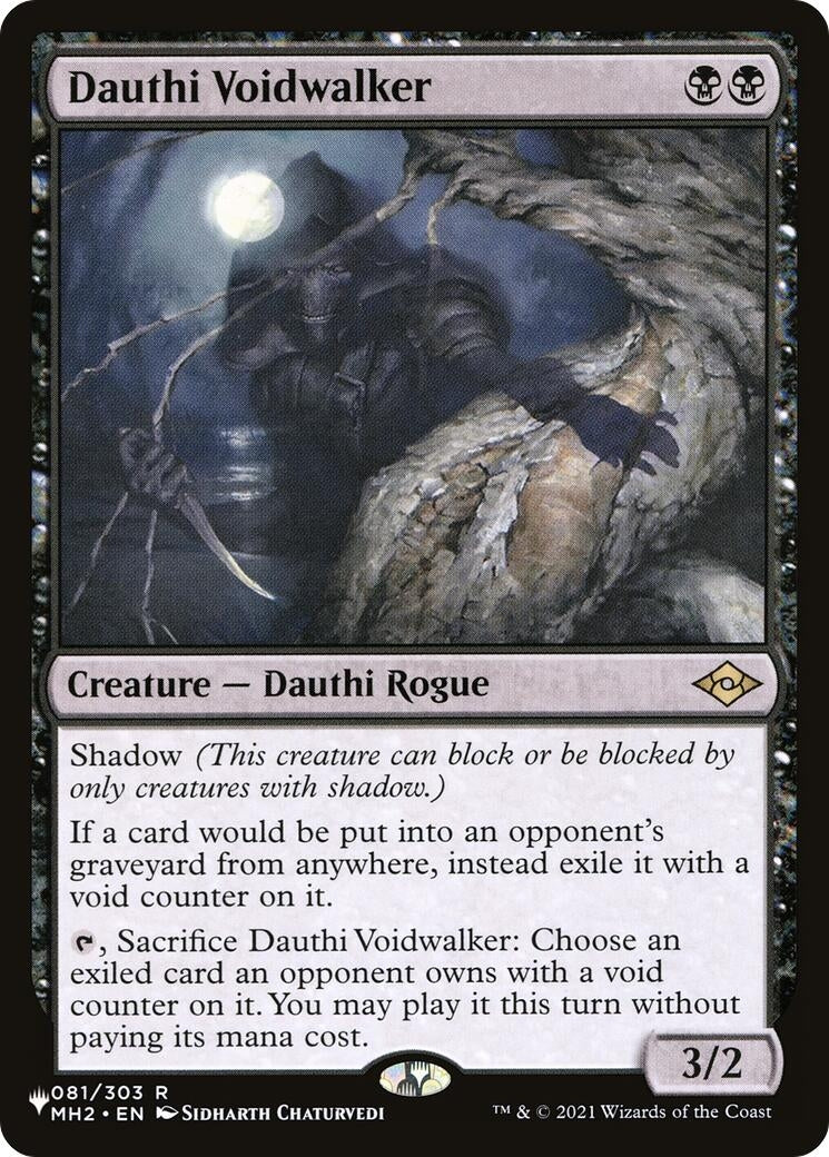 Image for Dauthi Voidwalker (081/303) (The List Reprints) - Magic: The Gathering