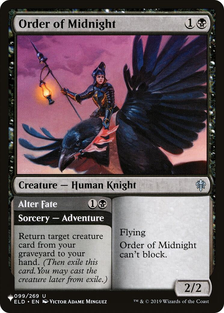 Image for Order of Midnight (099/269) (The List Reprints) - Magic: The Gathering