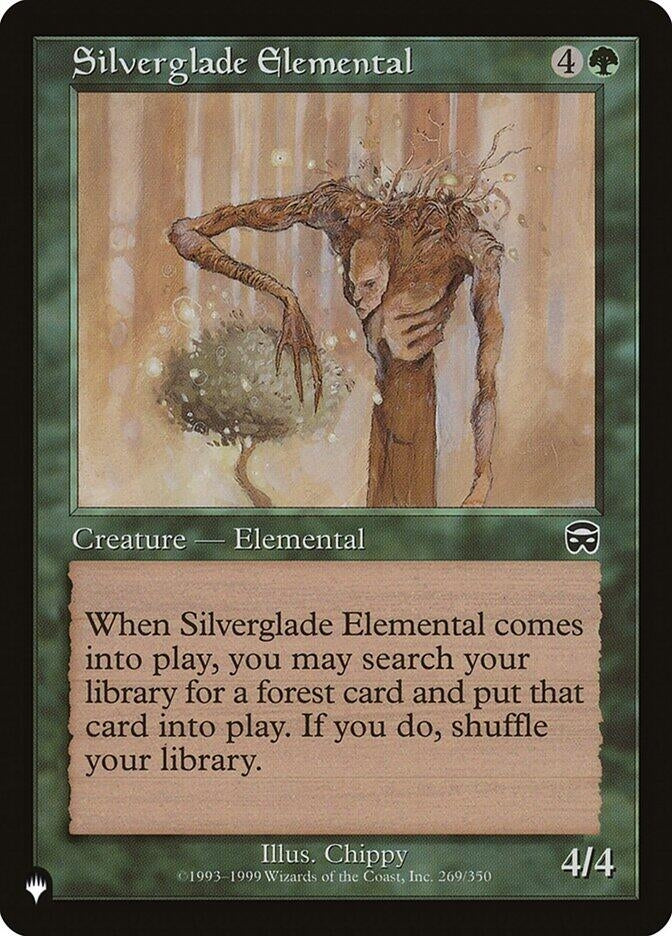 Image for Silverglade Elemental (269/350) (The List Reprints) - Magic: The Gathering