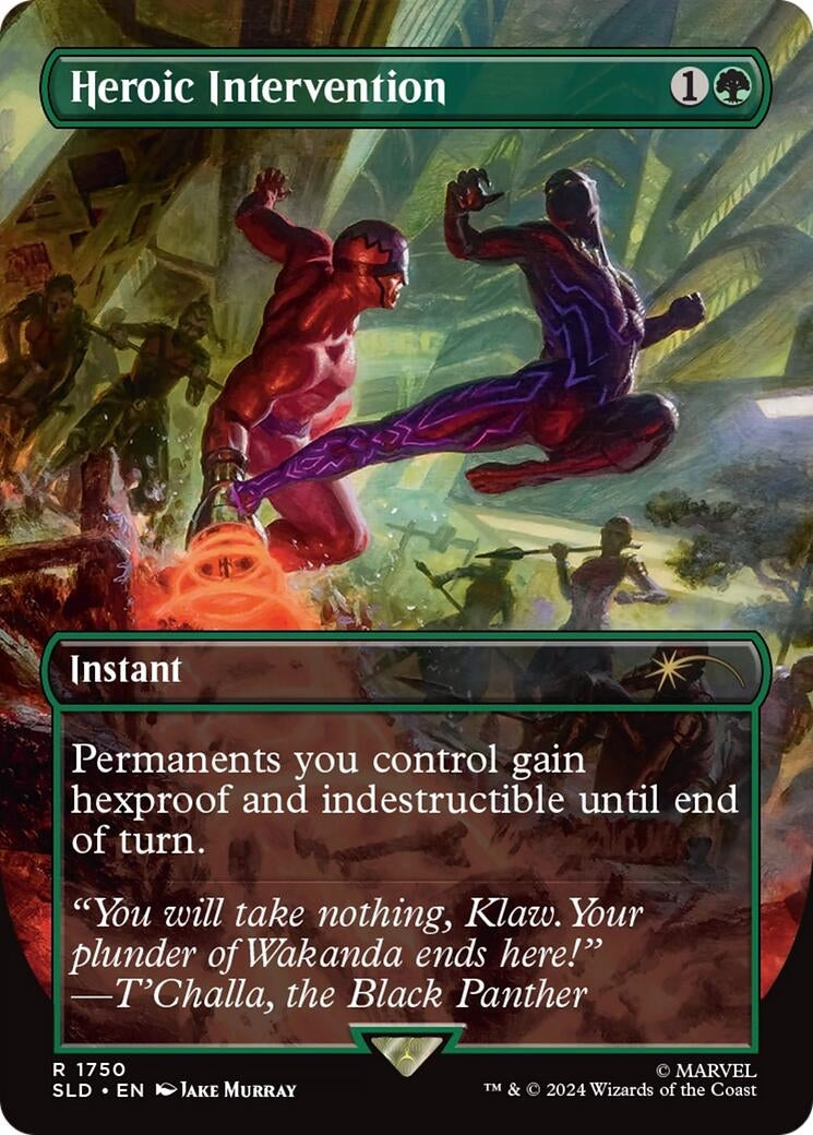 Image for Heroic Intervention (1750) (Secret Lair Drop Series) - Magic: The Gathering