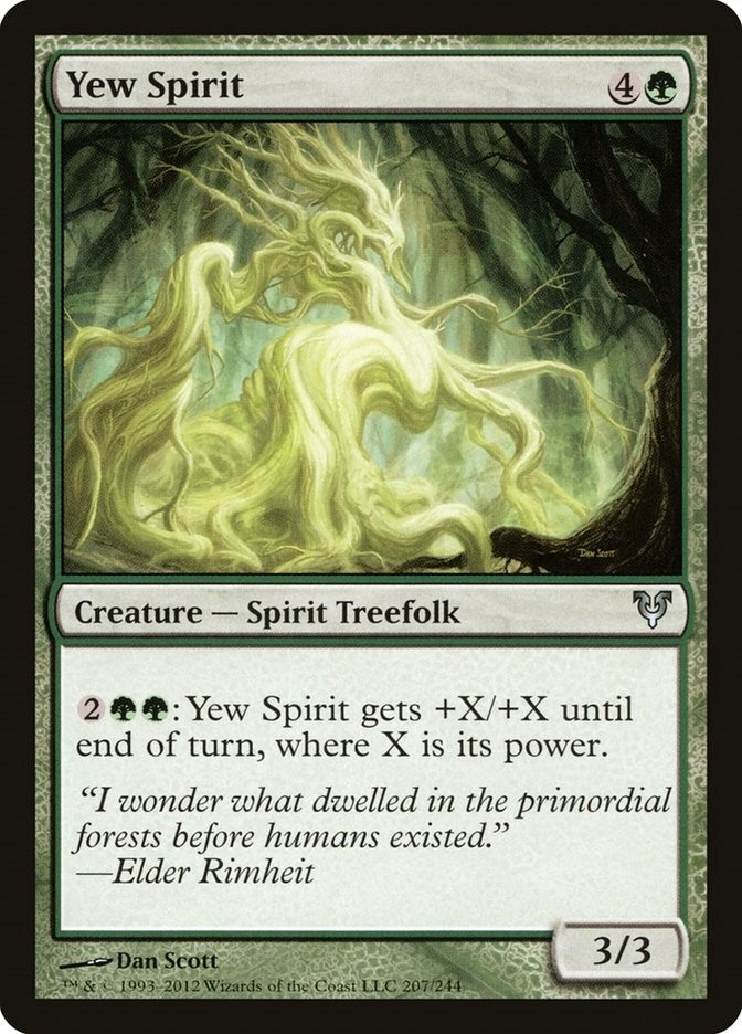 Image for Yew Spirit (207) (Avacyn Restored) - Magic: The Gathering