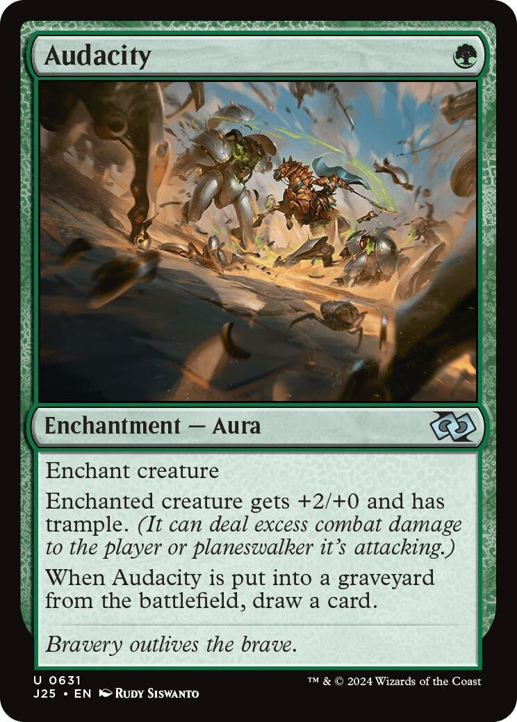 Image for Audacity (631) (Foundations Jumpstart) - Magic: The Gathering