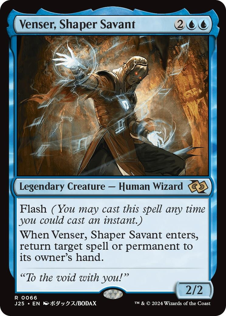 Image for Venser, Shaper Savant (Anime) (66) (Foundations Jumpstart) - Magic: The Gathering