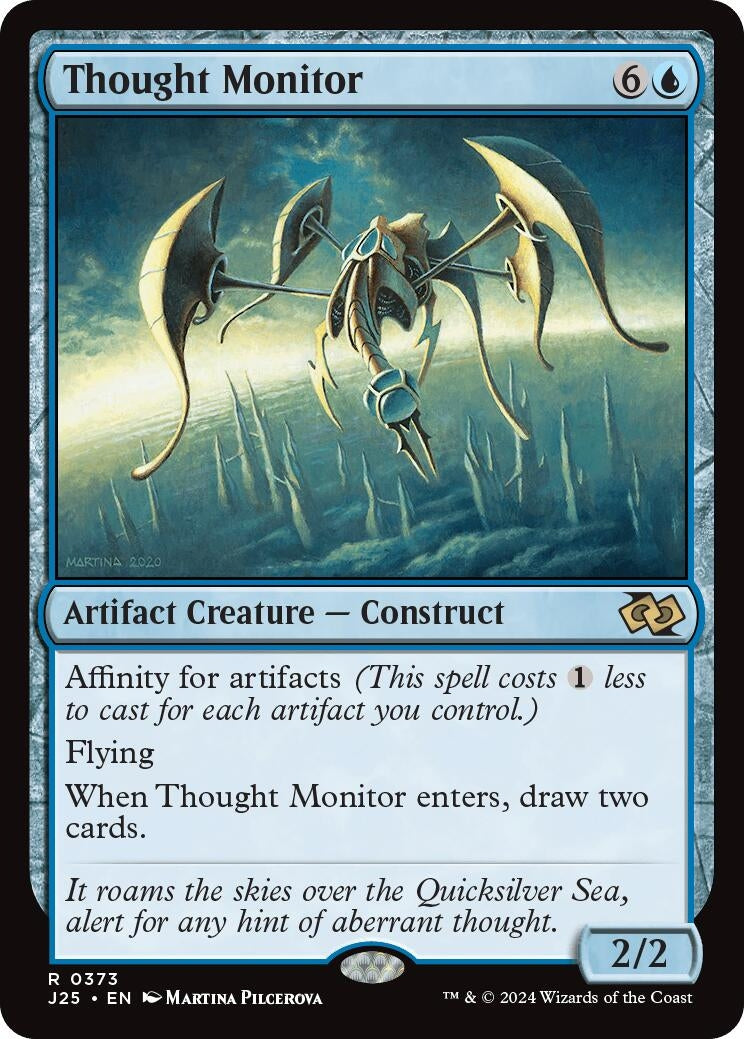 Image for Thought Monitor (373) (Foundations Jumpstart) - Magic: The Gathering