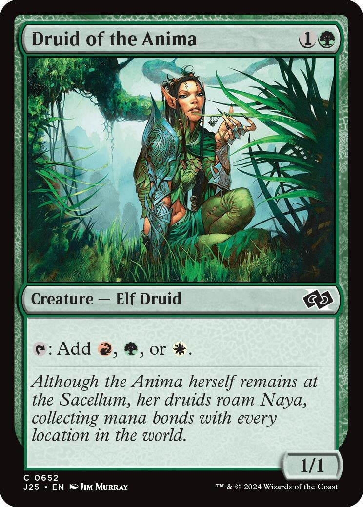 Image for Druid of the Anima (652) (Foundations Jumpstart) - Magic: The Gathering