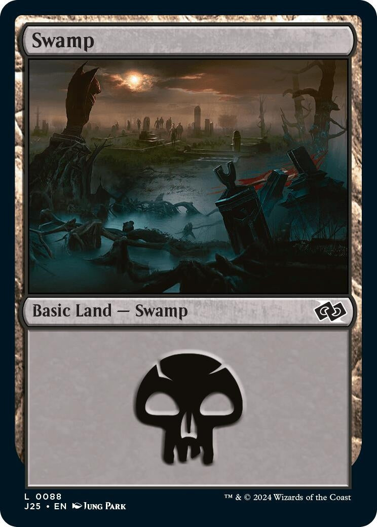 Image for Swamp (0088) (88) (Foundations Jumpstart) - Magic: The Gathering
