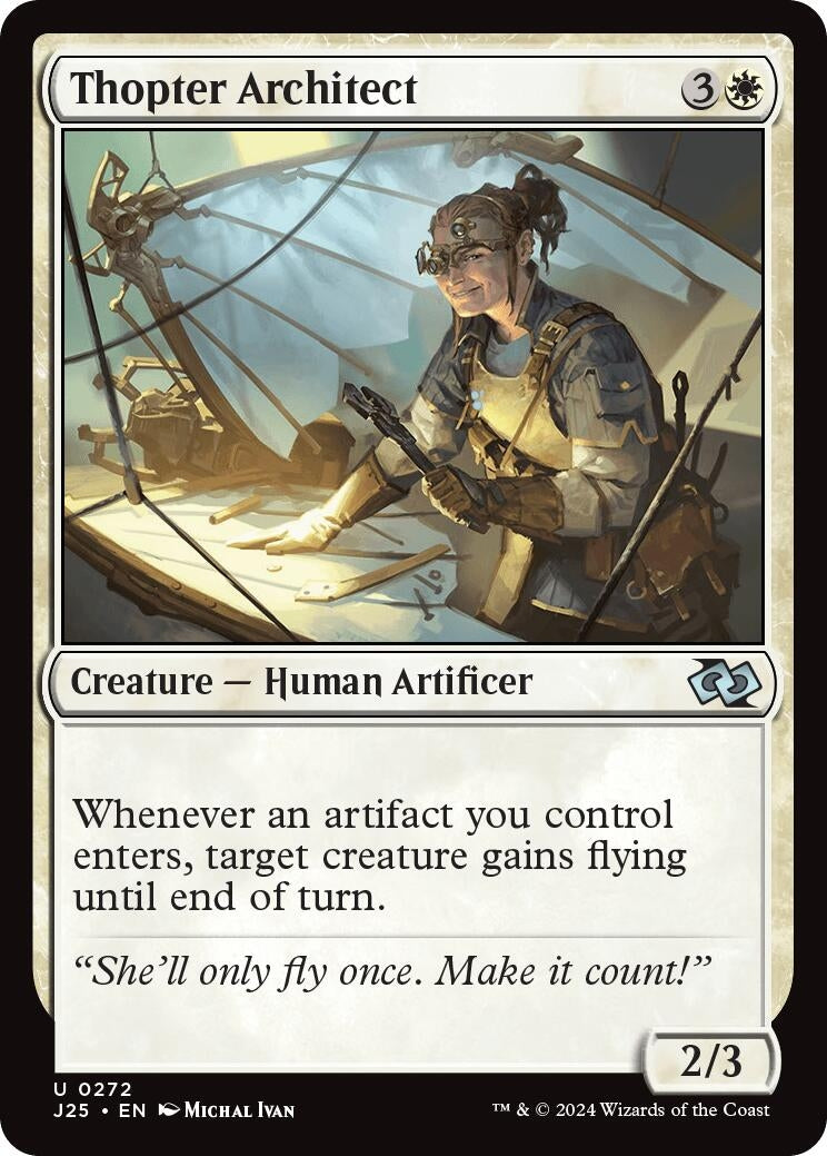 Image for Thopter Architect (272) (Foundations Jumpstart) - Magic: The Gathering