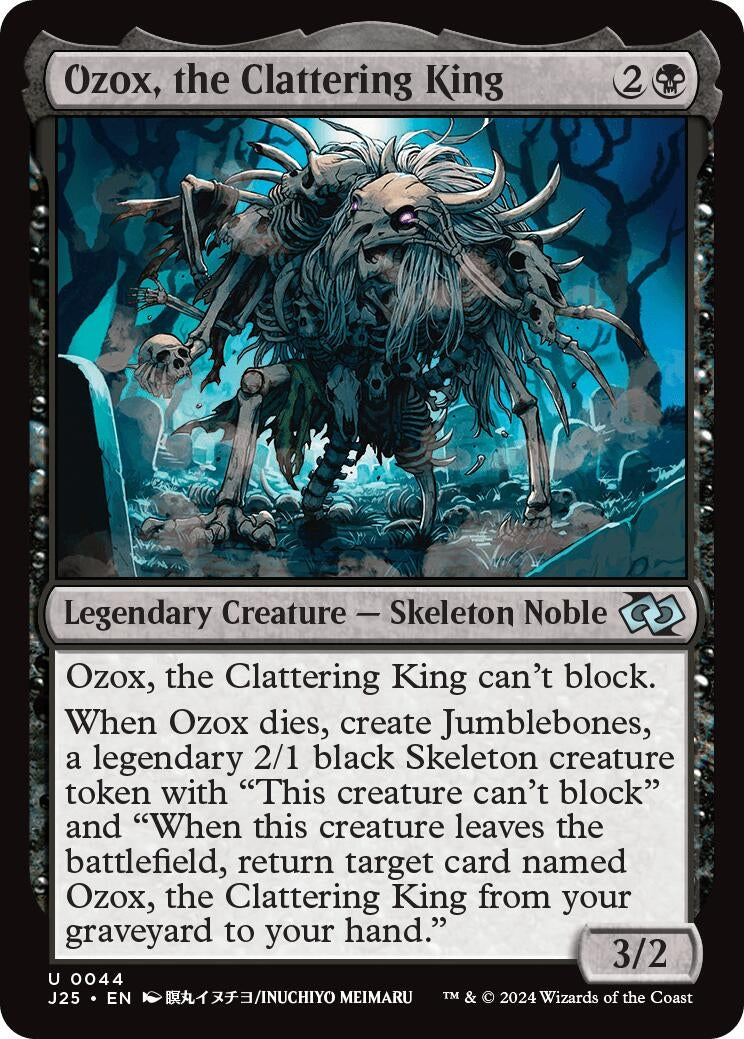 Image for Ozox, the Clattering King (Anime) (44) (Foundations Jumpstart) - Magic: The Gathering
