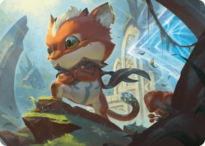 Image for Loot, Exuberant Explorer Art Card (12/54) (12) (Art Series: Foundations) - Magic: The Gathering