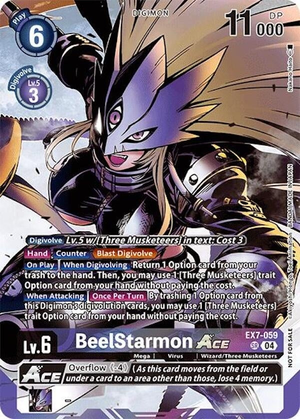 Image for BeelStarmon ACE (Alternate Art) (Box Topper) (EX7-059 SR) (Special Limited Set) - Digimon Card Game