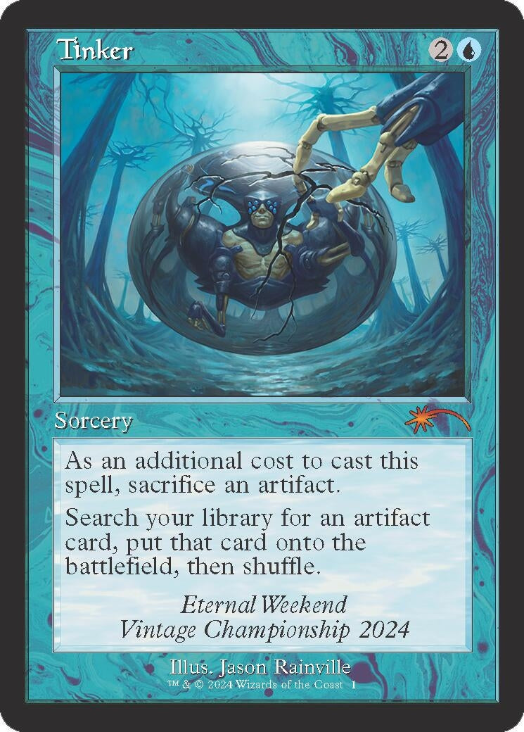 Image for Tinker (Retro Frame) (Eternal Weekend 2024 Promo) (1) (Unique and Miscellaneous Promos) - Magic: The Gathering