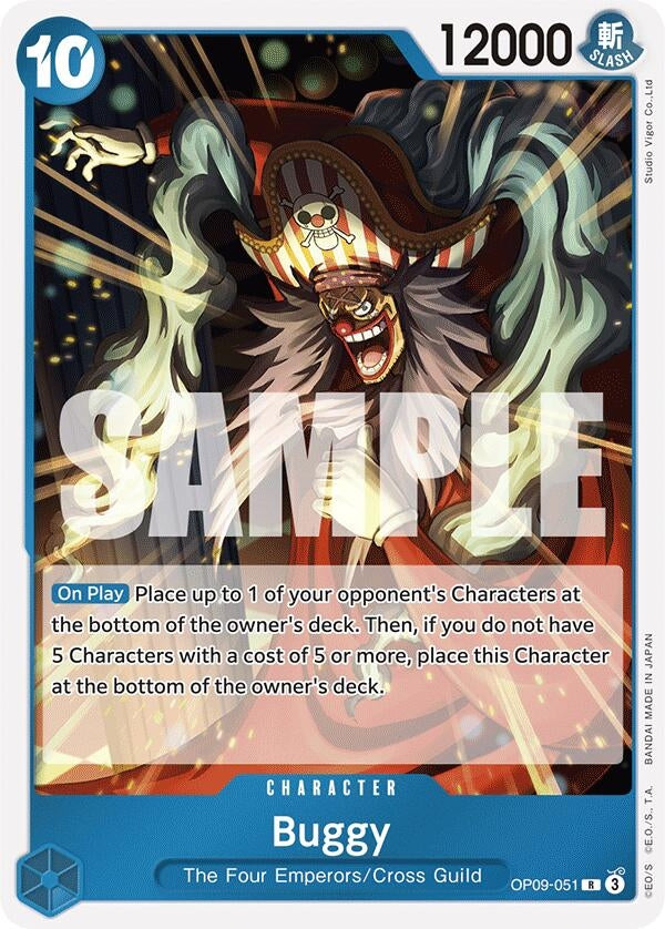 Image for Buggy (051) (OP09-051) (Emperors in the New World) - One Piece Card Game