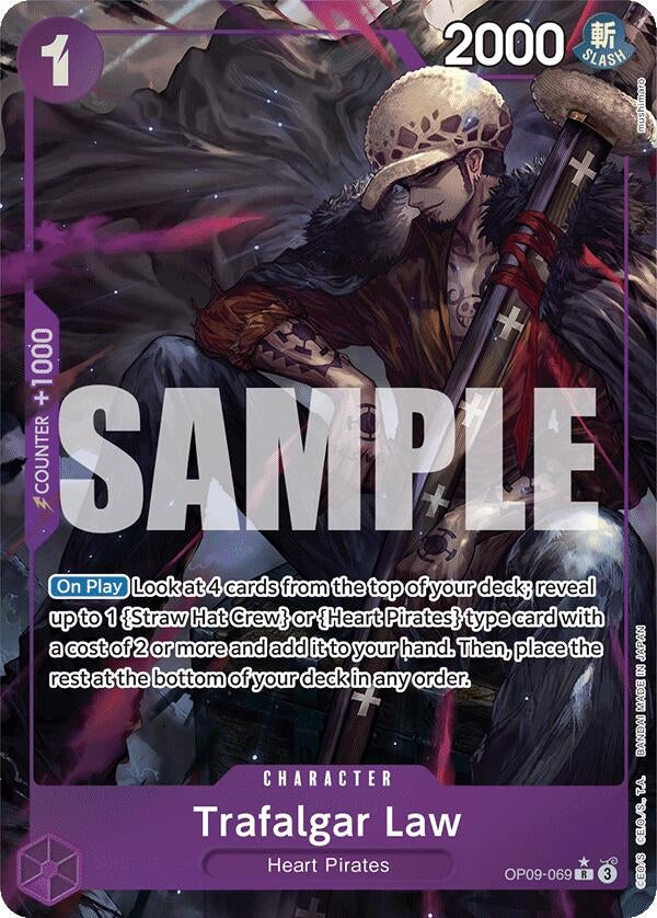 Image for Trafalgar Law (069) (Parallel) (OP09-069) (Emperors in the New World) - One Piece Card Game