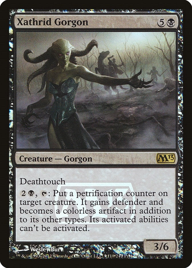 Image for Xathrid Gorgon (118) (Prerelease Cards) - Magic: The Gathering