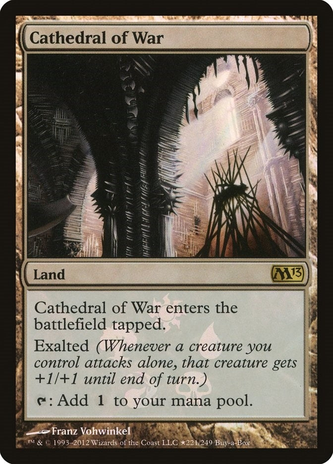 Image for Cathedral of War (221) (Buy-A-Box Promos) - Magic: The Gathering