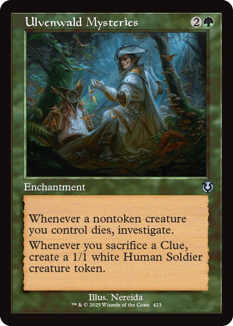 Image for Ulvenwald Mysteries (Retro Frame) (423) (Innistrad Remastered) - Magic: The Gathering