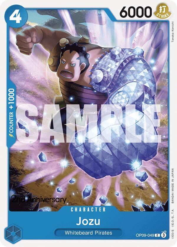 Image for Jozu (OP09-049) (Emperors in the New World: 2nd Anniversary Tournament Cards) - One Piece Card Game