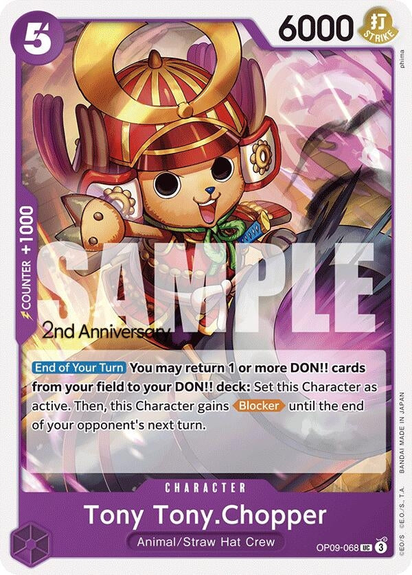 Image for Tony Tony.Chopper (067) (OP09-068) (Emperors in the New World: 2nd Anniversary Tournament Cards) - One Piece Card Game