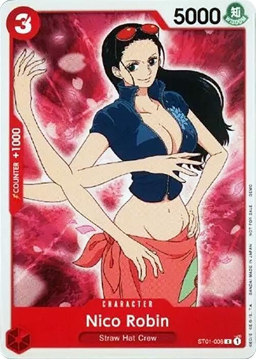 Image for Nico Robin (ST01-008) (One Piece Demo Deck Cards) - One Piece Card Game