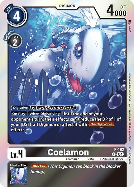 Image for Coelamon (-Chain of Liberation- Upgrade Pack (P-162 P) (Digimon Promotion Cards) - Digimon Card Game