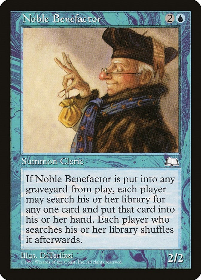 Image for Noble Benefactor (Weatherlight) - Magic: The Gathering