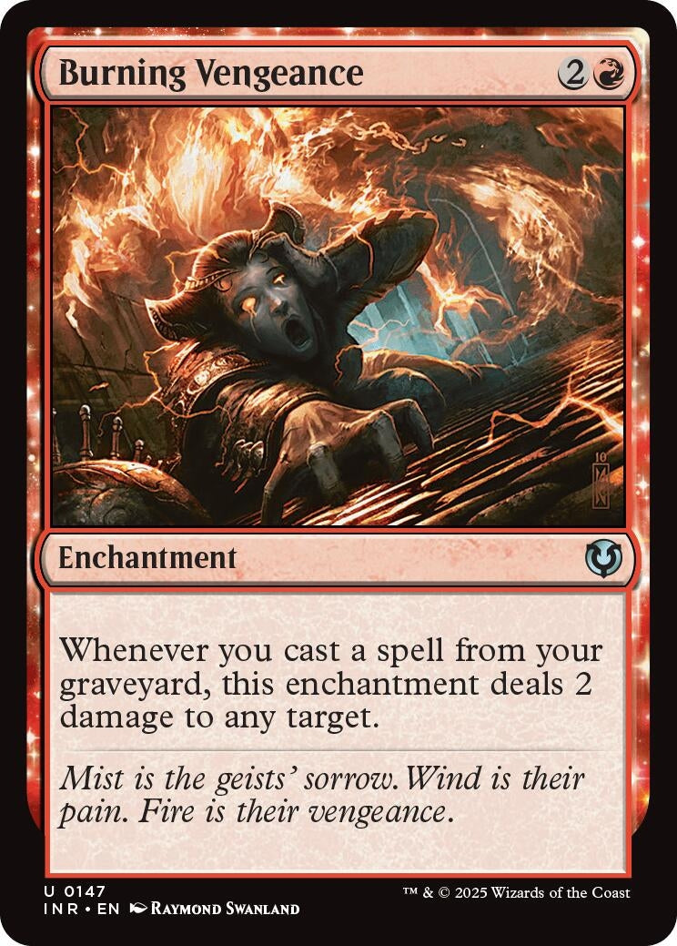 Image for Burning Vengeance (147) (Innistrad Remastered) - Magic: The Gathering
