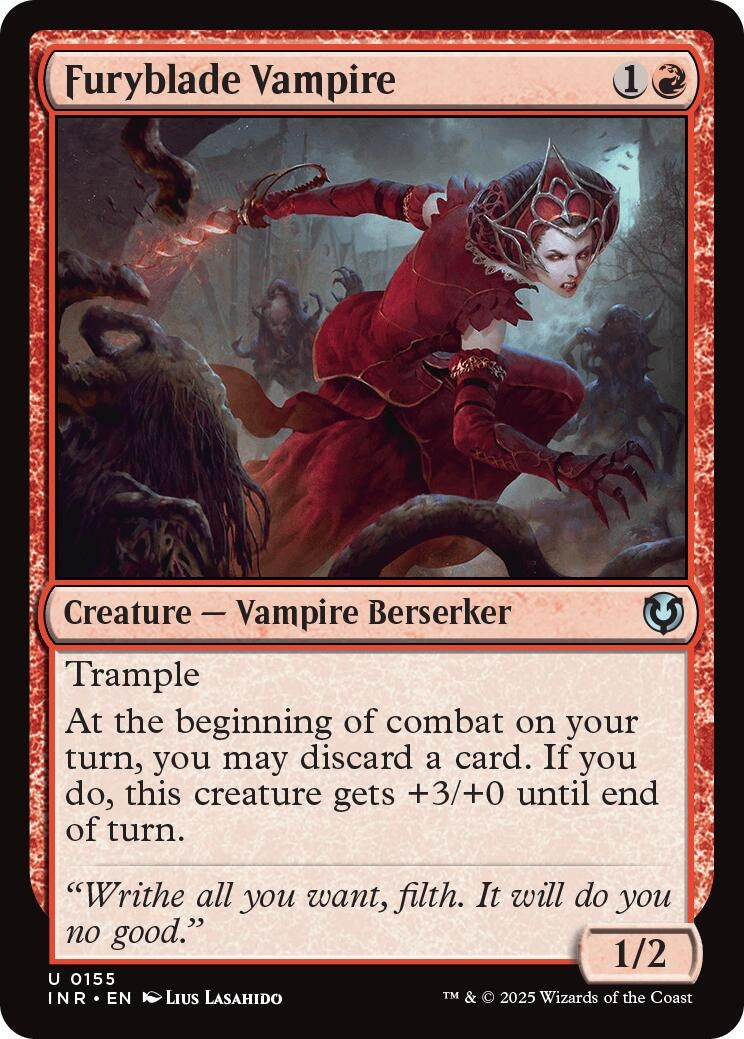 Image for Furyblade Vampire (155) (Innistrad Remastered) - Magic: The Gathering