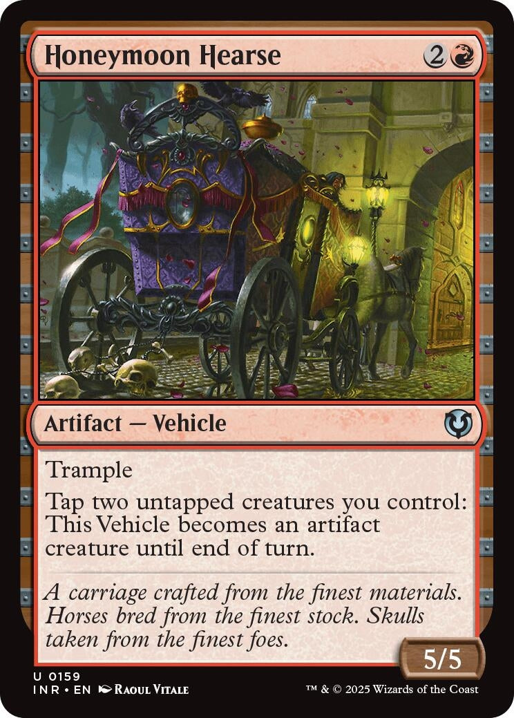 Image for Honeymoon Hearse (159) (Innistrad Remastered) - Magic: The Gathering