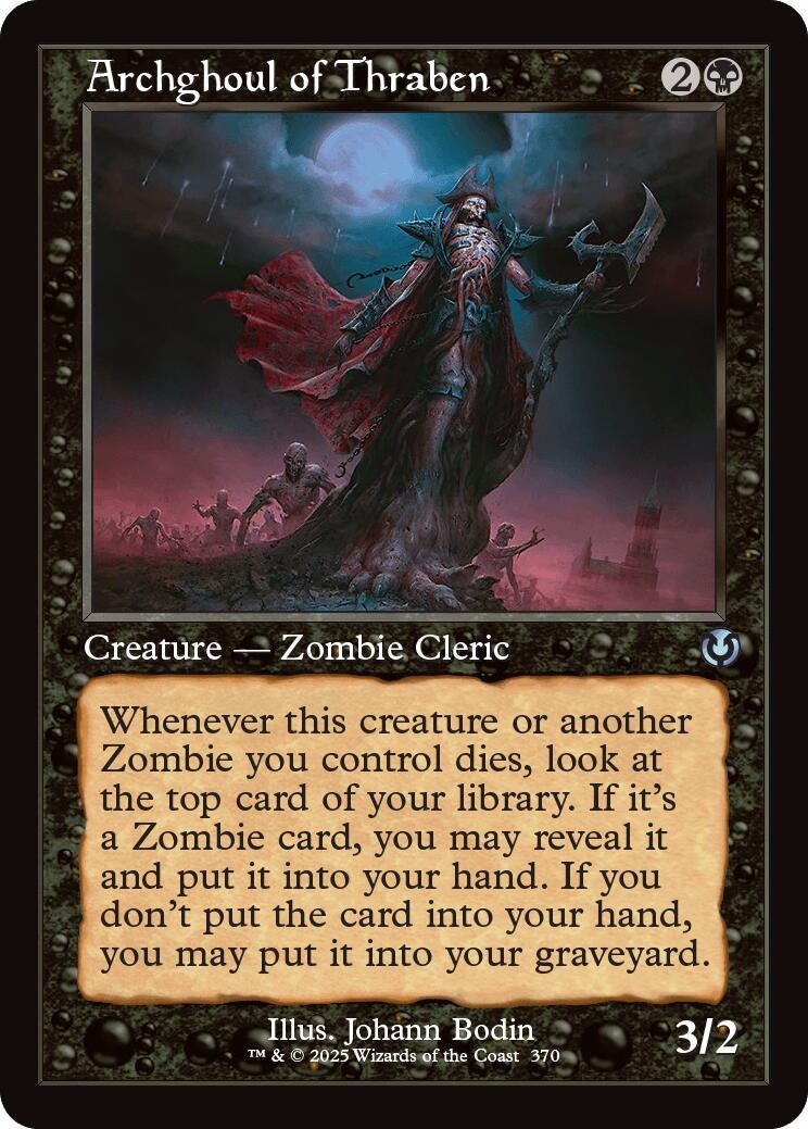 Image for Archghoul of Thraben (Retro Frame) (370) (Innistrad Remastered) - Magic: The Gathering