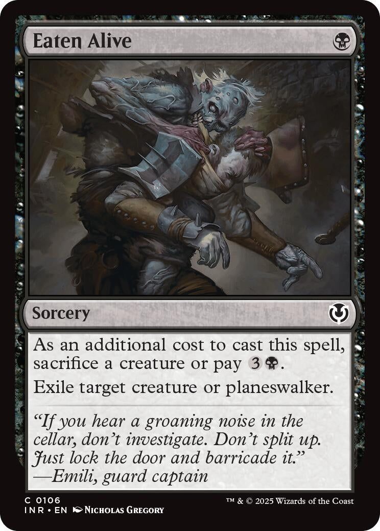 Image for Eaten Alive (106) (Innistrad Remastered) - Magic: The Gathering