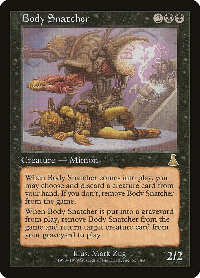 Image for Body Snatcher (53) (Urza's Destiny) - Magic: The Gathering