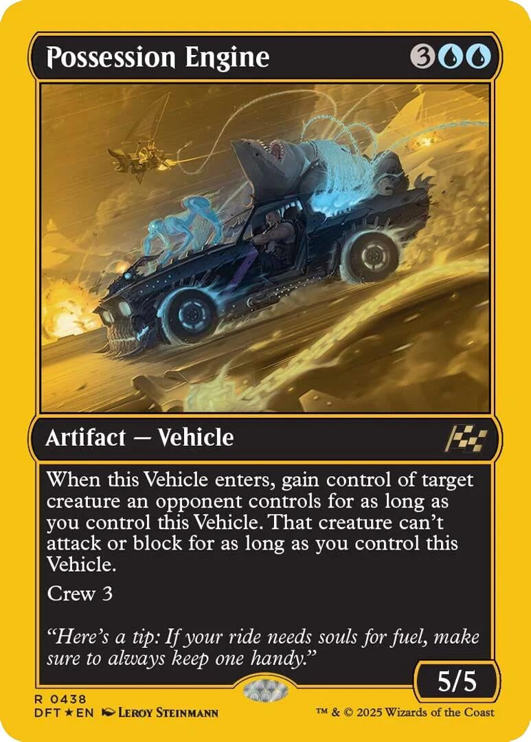 Image for Possession Engine (First-Place Foil) (438) (Aetherdrift) - Magic: The Gathering