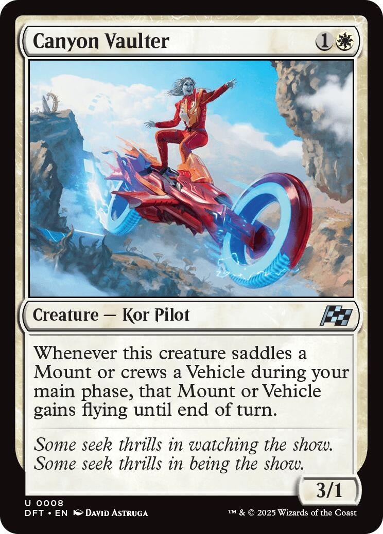 Image for Canyon Vaulter (8) (Aetherdrift) - Magic: The Gathering