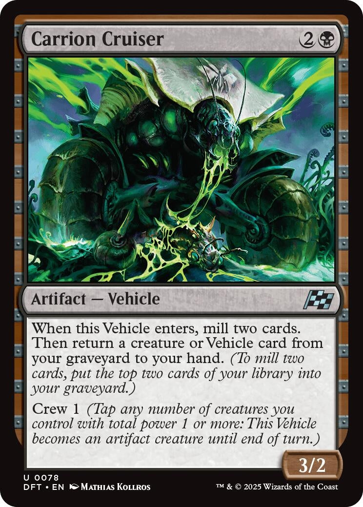 Image for Carrion Cruiser (78) (Aetherdrift) - Magic: The Gathering